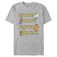 thumbnail image 1 of Men's Scooby Doo Strong Clever Loyal  Graphic Tee Athletic Heather X Large, 1 of 4