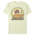 thumbnail image 1 of Men's Scooby Doo Velma Jinkies Retro  Graphic Tee Beige X Large, 1 of 3