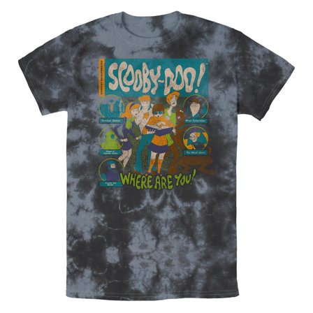 Men's Scooby Doo Where Are You Villains  Graphic T-Shirt