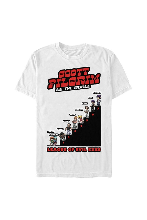 Men's Scott Pilgrim vs. the World League of Evil Exes Graphic T-Shirt