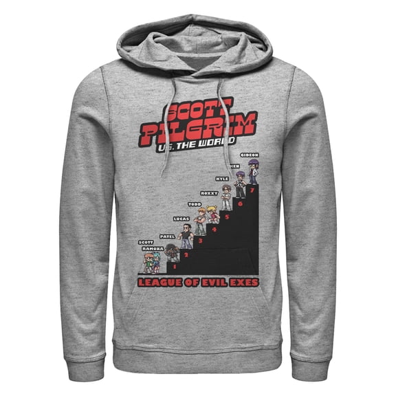 Men's Scott Pilgrim vs. the World League of Evil Exes  Pull Over Hoodie
