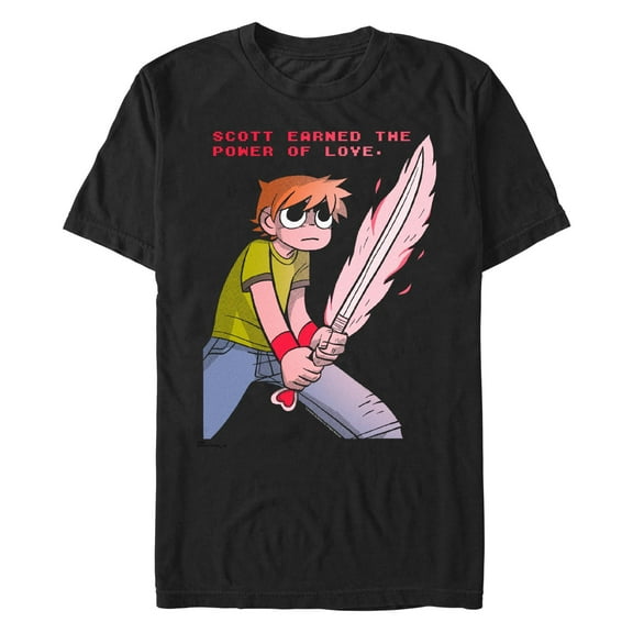 Men's Scott Pilgrim vs. the World Power of Love  Graphic T-Shirt