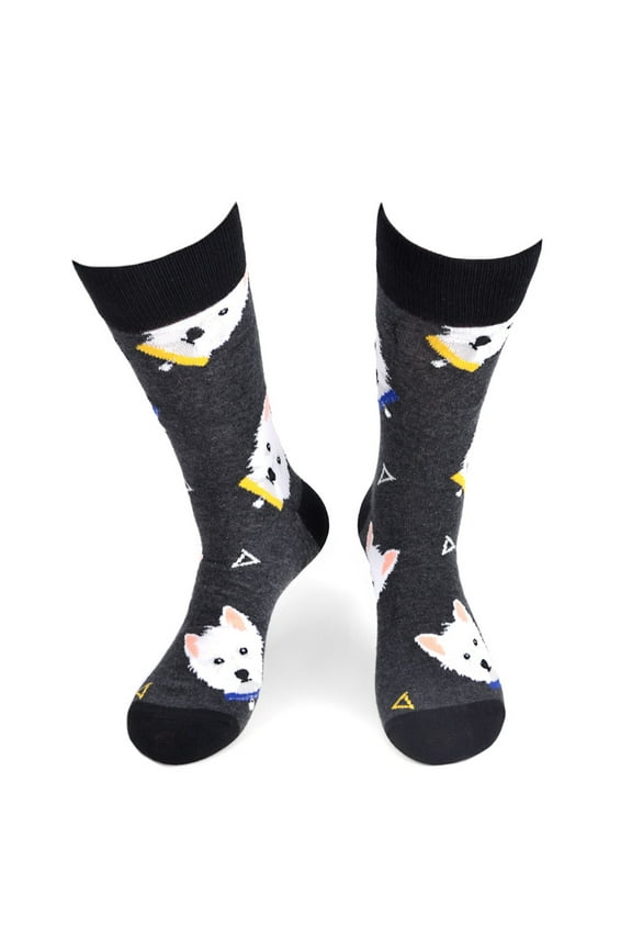 Men's Scottish Terrier Novelty Socks