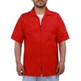 thumbnail image 1 of Men's Scrub Jacket Zip Front Short Sleeve, 1 of 4