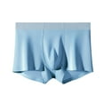thumbnail image 1 of Men's Seamless Breathable Underwear Stretch Four - Corner Shorts Lightweight Ultra Soft Boxers, 1 of 7