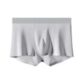 thumbnail image 1 of Men's Seamless Breathable Underwear Stretch Four - Corner Shorts Lightweight Ultra Soft Boxers, 1 of 7