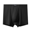 thumbnail image 1 of Men's Seamless Underwear, No Riding Up Boxer Briefs Comfort Elastic Waistband Athletic Boxers, 1 of 3