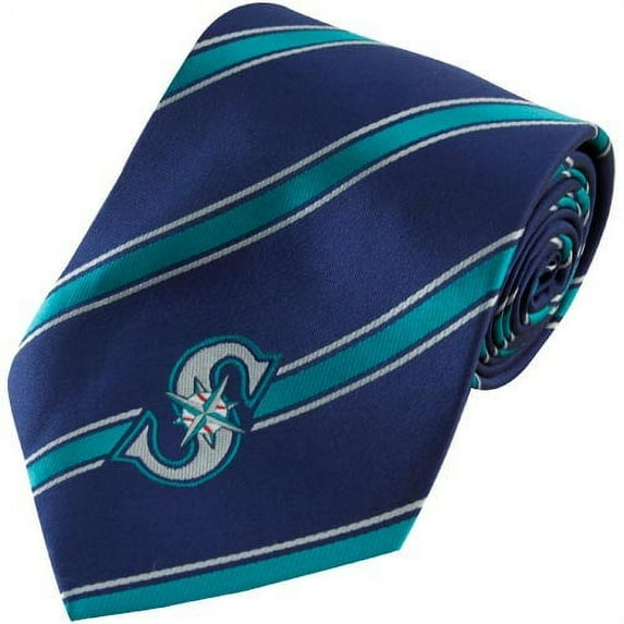Men's Seattle Mariners Woven Poly Tie