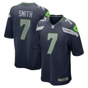 Men's Seattle_Seahawks Geno Smith College Navy Game Jersey