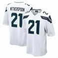 thumbnail image 1 of Men's Seattle Witherspoon 21 White Stitched T-Shirts Sports Player Game Top, Large, 1 of 1