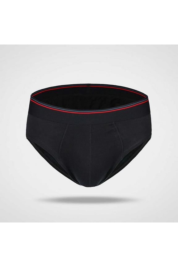 Men's See-Through Thong G-String Underwear, Men's Hot T-Back Thong G-String Christmas Gift for husband Black L