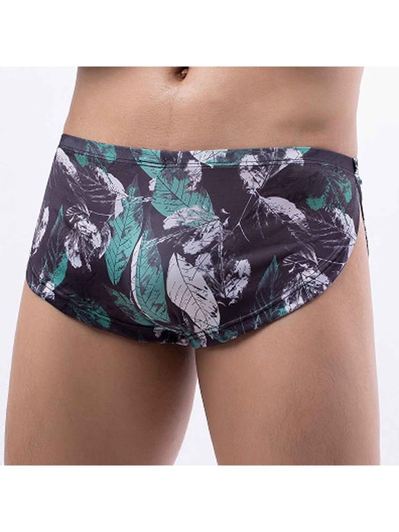 Men's See-Through Thong G-String Underwear, Men's Hot T-Back Thong G-String Commemorative Gift for Husband Black XL