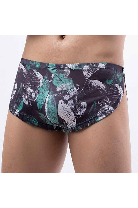 Men's See-Through Thong G-String Underwear, Men's Hot T-Back Thong G-String Commemorative Gift for Husband Black XL