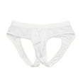 thumbnail image 1 of Men's See-Through Thong G-String Underwear, Men's Hot T-Back Thong G-String Commemorative Gift for Husband White Free Size, 1 of 4