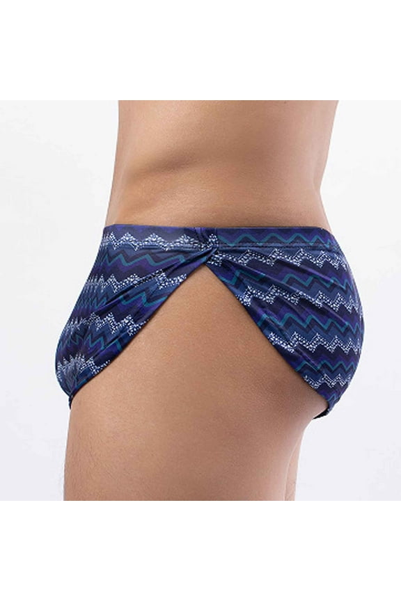 Men's See-Through Thong G-String Underwear, Men's Hot T-Back Thong G-String Halloween Gift for Husband White M