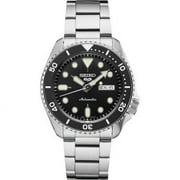 Seiko 5 Sports Stainless Steel Black Dial Mens Automatic Watch SRPD55