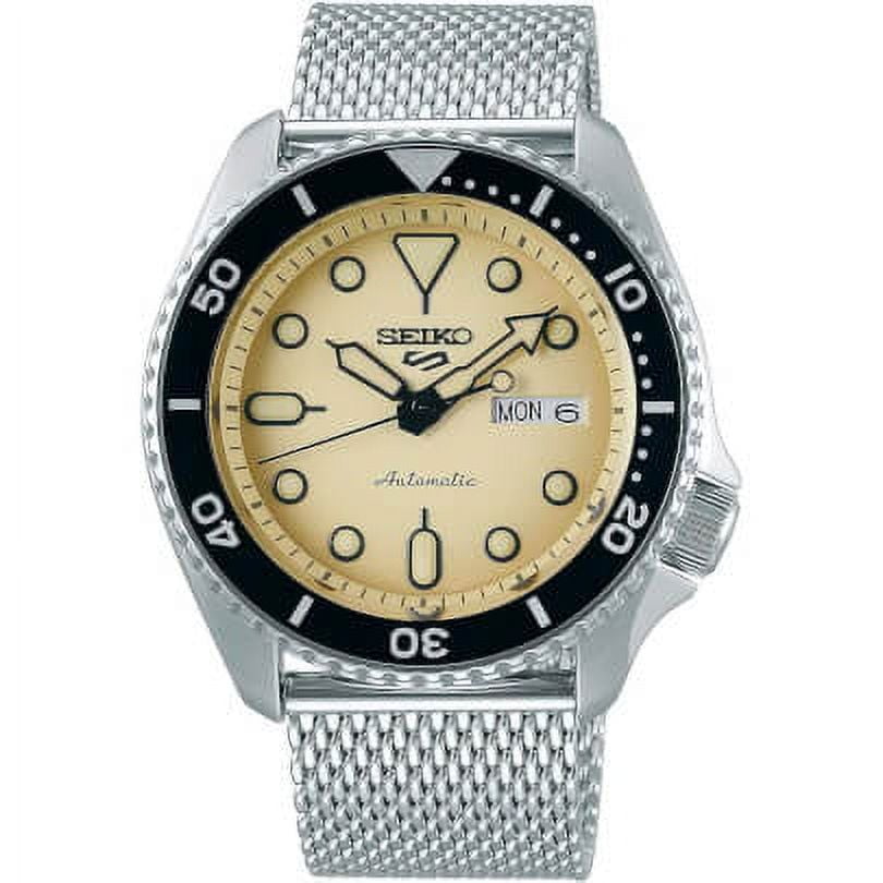 Seiko 5 Men's Day/Date Stainless Steel Automatic Watch SRPD67