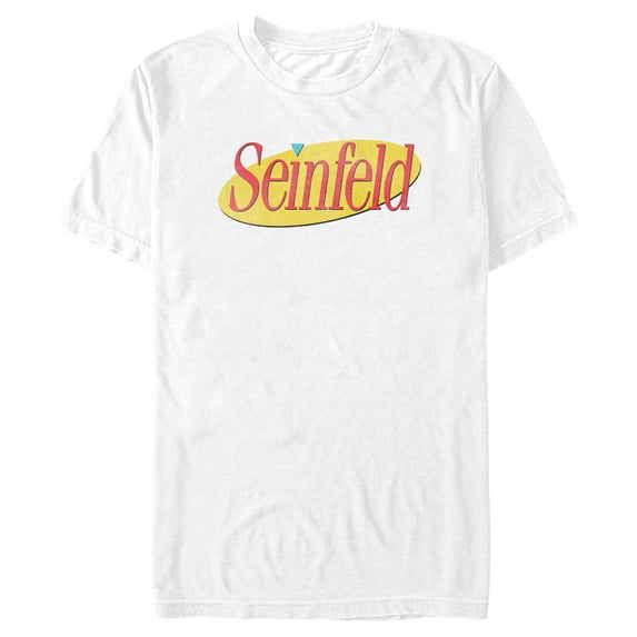 Men's Seinfeld Classic Logo Graphic Tee White Large