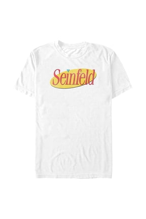 Men's Seinfeld Classic Logo Graphic Tee White Medium