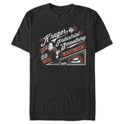 Mens Seinfeld George Costanza Koko Baseball Team Graphic Tee Black 2X Large