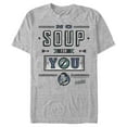 thumbnail image 1 of Men's Seinfeld No Soup For You  Graphic Tee Athletic Heather Medium, 1 of 5