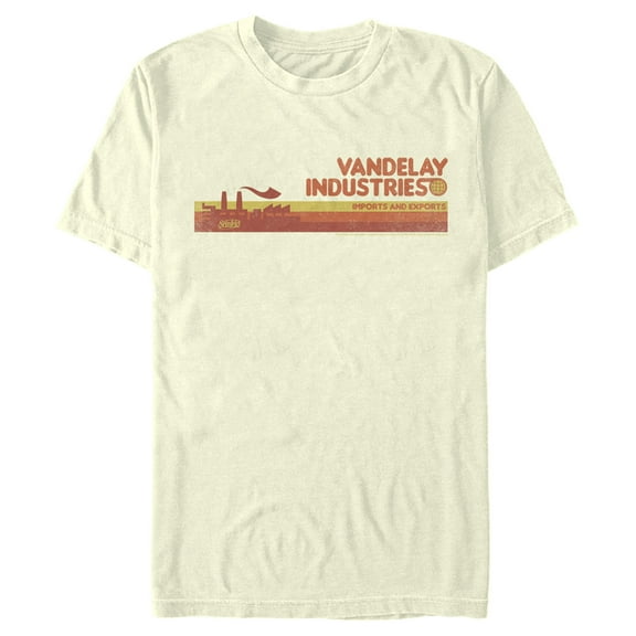 Men's Seinfeld Retro Vandelay Industries  Graphic Tee Beige X Large