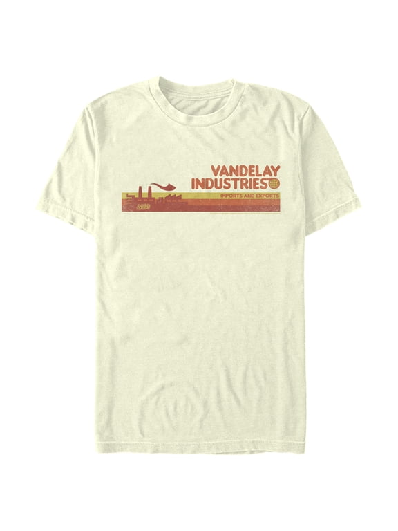 Men's Seinfeld Retro Vandelay Industries Graphic Tee Beige X Large