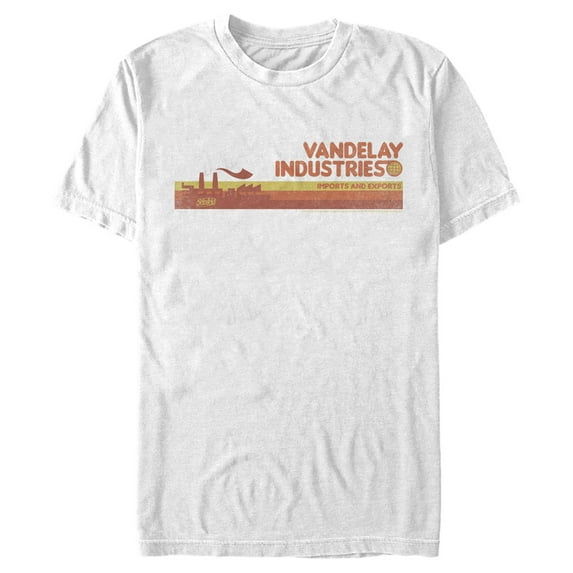 Men's Seinfeld Retro Vandelay Industries Graphic Tee White 2X Large