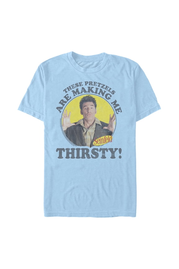 Men's Seinfeld These Pretzels Icon Graphic T-Shirt