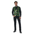 thumbnail image 1 of Men's Sequin Carnival Vest Set Adult Costume Kit, 1 of 3