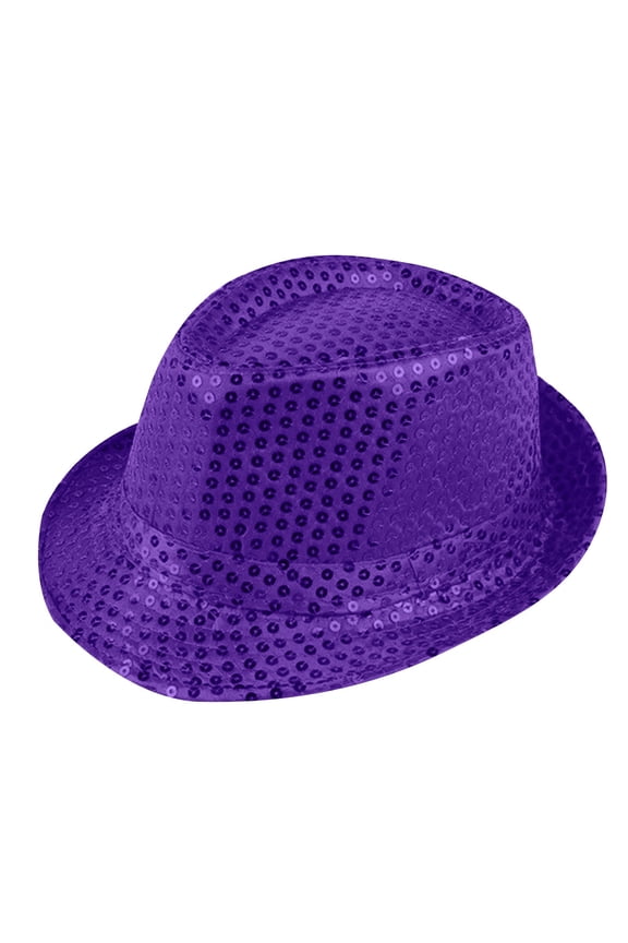 Men's Sequin Top Hat, Glitter Jazz Dance Hat with Shiny Finish, Festival Celebration Formal Top Hat, Sparkling Costume Hat for Parties and Special Events, Elegant Performance Accessory for Men
