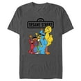 thumbnail image 1 of Men's Sesame Street AB/CD Cookie and the Monsters  Graphic T-Shirt, 1 of 5