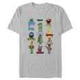 thumbnail image 1 of Men's Sesame Street Character Introductions  Graphic T-Shirt, 1 of 3