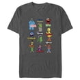 thumbnail image 1 of Men's Sesame Street Character Introductions  Graphic T-Shirt, 1 of 5