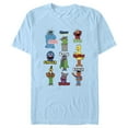 thumbnail image 1 of Men's Sesame Street Character Introductions  Graphic T-Shirt, 1 of 4