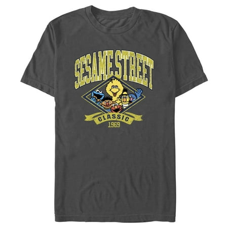 Men's Sesame Street Classic 1969 Distressed Graphic T-Shirt