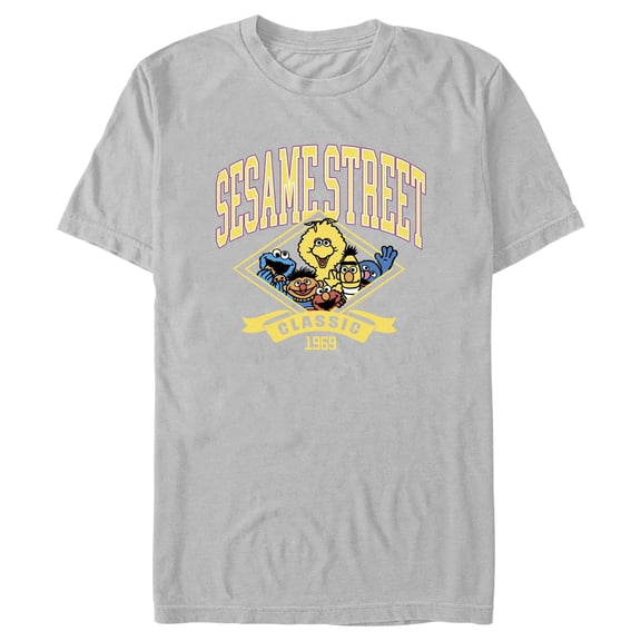 Men's Sesame Street Classic 1969 Varsity Graphic T-Shirt
