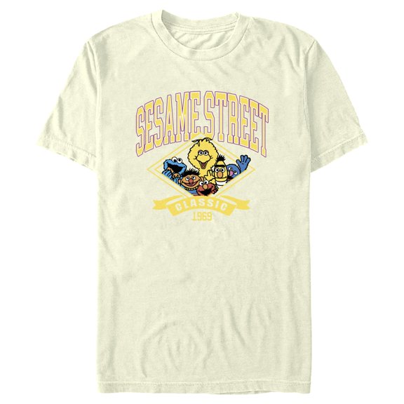 Men's Sesame Street Classic 1969 Varsity  Graphic T-Shirt