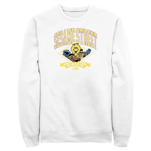 Men's Sesame Street Classic 1969 Varsity  Sweatshirt
