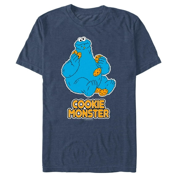 Men's Sesame Street Cookie Monster Graphic T-Shirt
