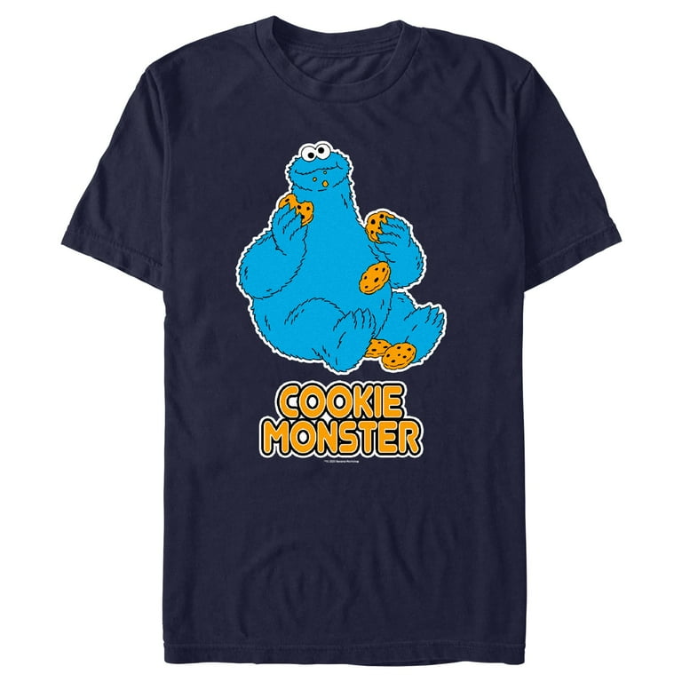 90s SESAME STREET COOKIE MONSTER XL Tシャツ Vintage 90s COOKIE MONSTER Muppet Cookie Wear Jim Henson
