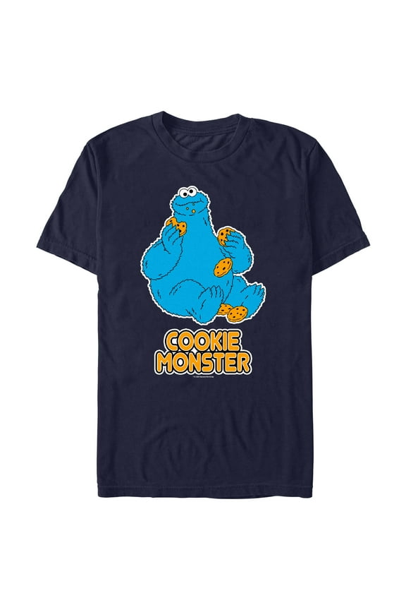 Men's Sesame Street Cookie Monster Graphic T-Shirt