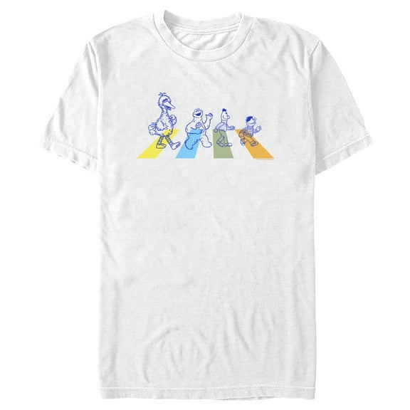Men's Sesame Street Crossing Abbey Street Graphic T-Shirt