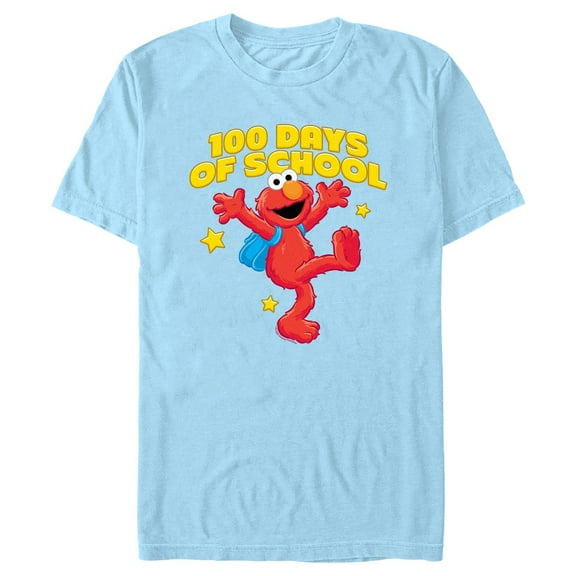 Men's Sesame Street Elmo 100 Days of School Graphic T-Shirt