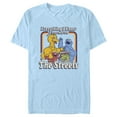 thumbnail image 1 of Men's Sesame Street Graphic T-Shirt - Everything I Know I Learned on the Streets,, 1 of 9
