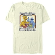 Men's Sesame Street Graphic T-Shirt - Everything I Know I Learned on the Streets