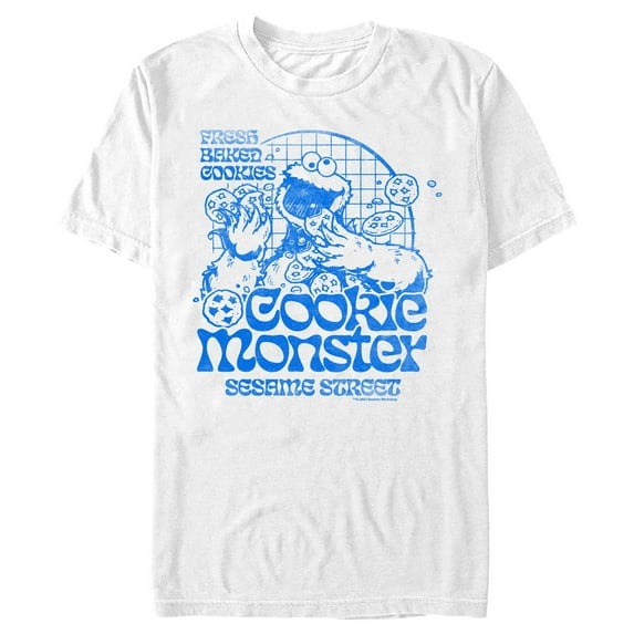 Men's Sesame Street Fresh Baked Cookies Graphic T-Shirt