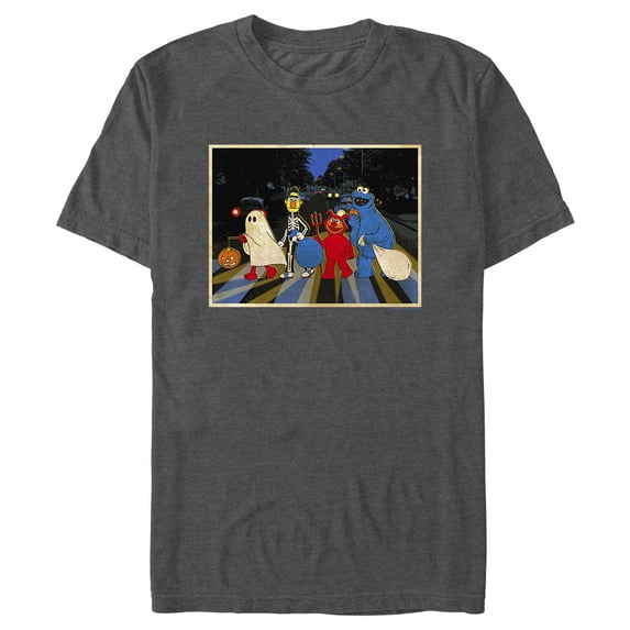 Men's Sesame Street Halloween Abbey Road Graphic T-Shirt