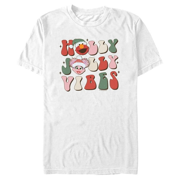 Men's Sesame Street Holly Jolly Vibes Graphic T-Shirt