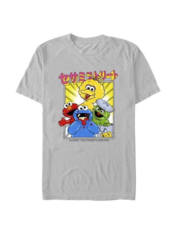 Men's Sesame Street Keepin’ the Streets Smiling Graphic T-Shirt
